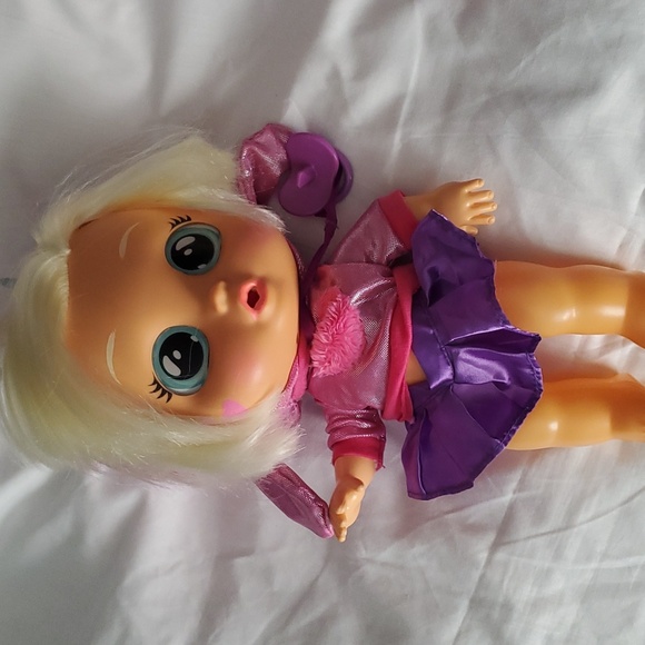 : 2 IMC Cry Baby Doll cry babies doll in dalmatian dog hoodie dressy dotty - Picture 10 of 11